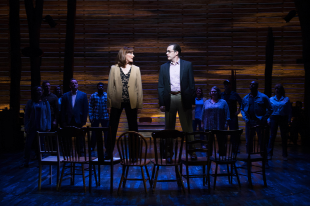 Kate Graham and Alasdair Harvey in Come From Away
