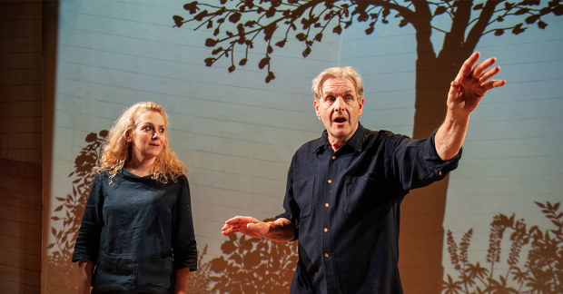 Rebecca Johnson and Robert Bathurst in Love, Loss &amp; Chianti