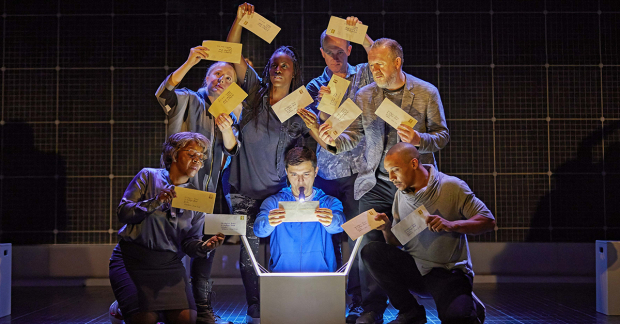 Joshua Jenkins and the 2018 West End cast of The Curious Incident of the Dog in the Night-Time