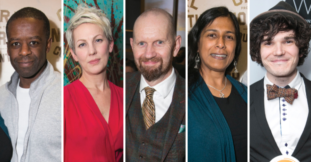 Adrian Lester, Maria Aberg, Sean Foley, Lolita Chakrabarti and Fra Fee