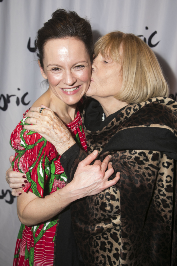 Rachael Stirling (Sandra) and Diana Rigg