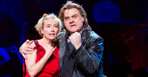 Emma Thompson and Bryn Terfel in Sweeney Todd at the London Coliseum in 2015