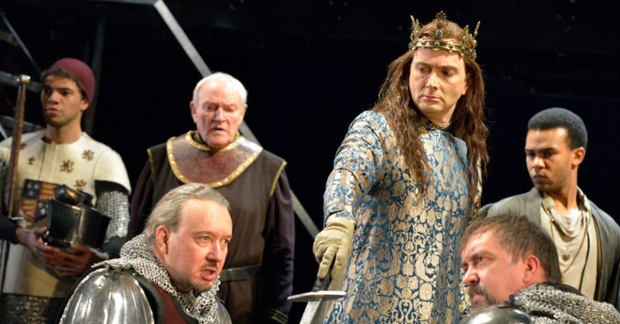 David Tennant and the cast of Richard II