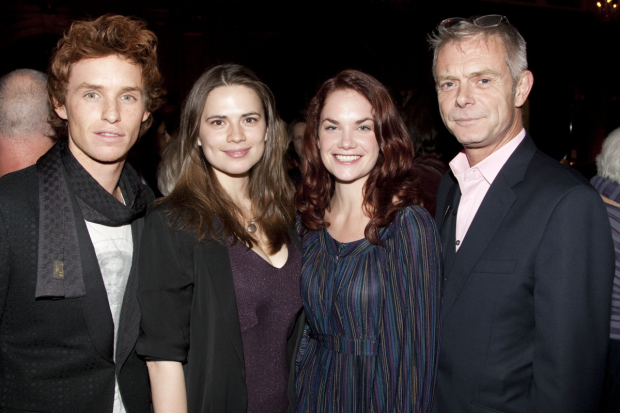  Eddie Redmayne, Hayley Atwell, Ruth Wilson and Stephen Daldry attend the 30th Anniversary gala for Notting Hill&#39;s Gate Theatre 