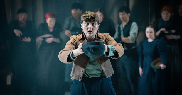 Brooklyn Melvin as Oliver in the Ramps on the Moon production of Oliver Twist
