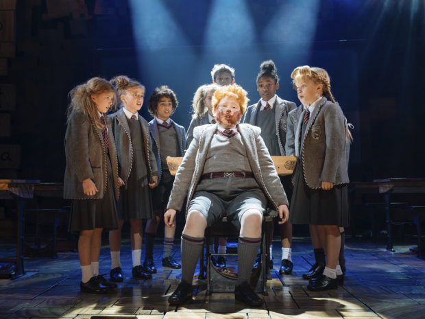 The 2019 company of Matilda the Musical