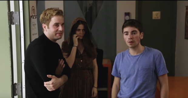 Ben Platt, Molly Gordon and Noah Galvin