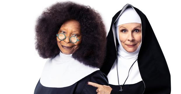 Whoopi Goldberg and Jennifer Saunders