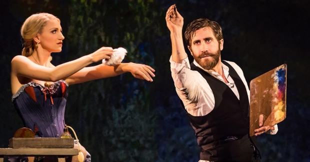 Annaleigh Ashford and Jake Gyllenhaal in Sunday in the Park with George