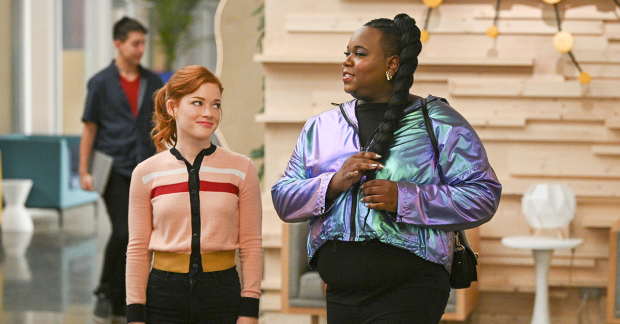 Jane Levy and Alex Newell in NBC&#39;s Zoey&#39;s Extraordinary Playlist.