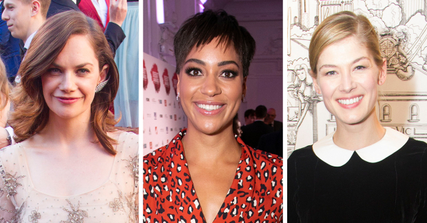 Ruth Wilson, Cush Jumbo and Rosamund Pike