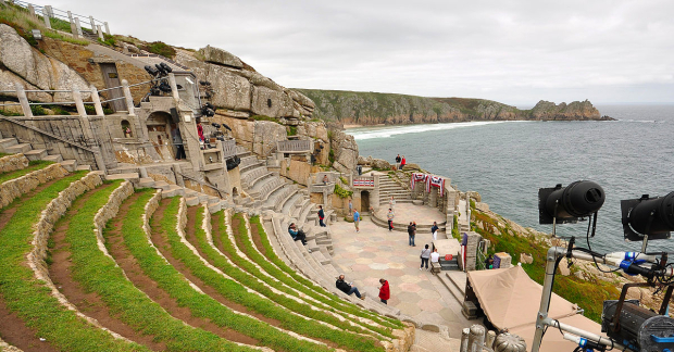 The Minack Theatre, one of the most iconic outdoor spaces in the UK