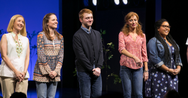 The West End cast of Dear Evan Hansen