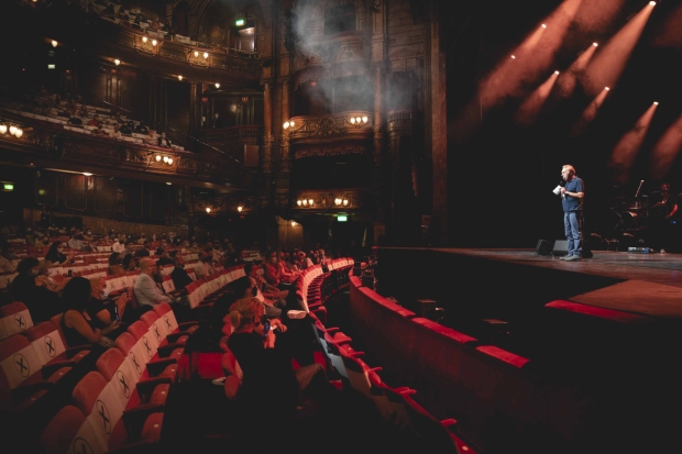 Andrew Lloyd Webber and The London Palladium audience