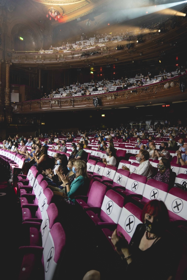 The London Palladium audience