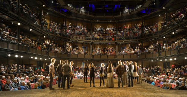 The Royal Shakespeare Theatre auditorium