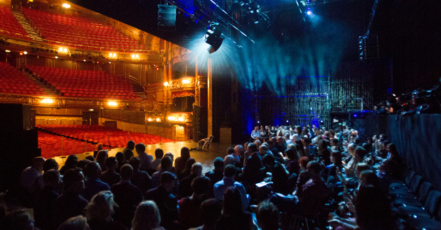 An audience at The London Palladium 