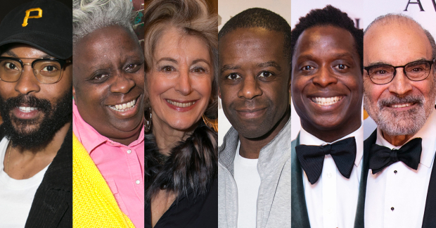 Arinzé Kene, Dawn Walton, Maureen Lipman, Adrian Lester, Kobna Holdbrook-Smith and David Suchet