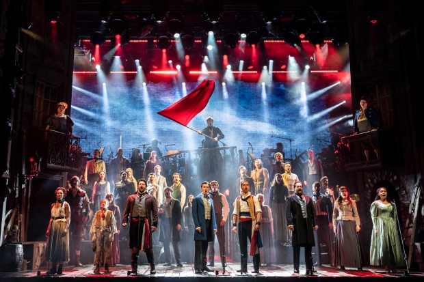 The cast of Les Misérables