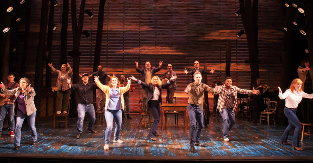 The cast of Come From Away