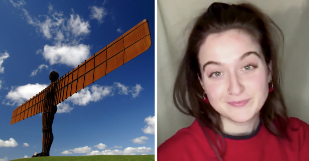 The Angel of the North and Em Humble