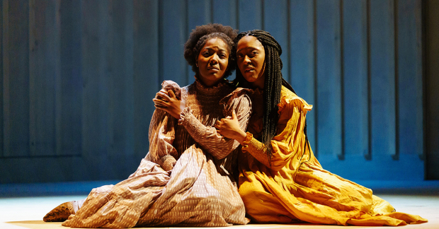 T&#39;Shan Williams and Danielle Fiamanya in The Color Purple