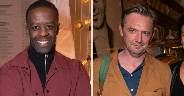 Adrian Lester and Colin Tierney