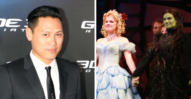 Jon M Chu and the original Wicked West End cast