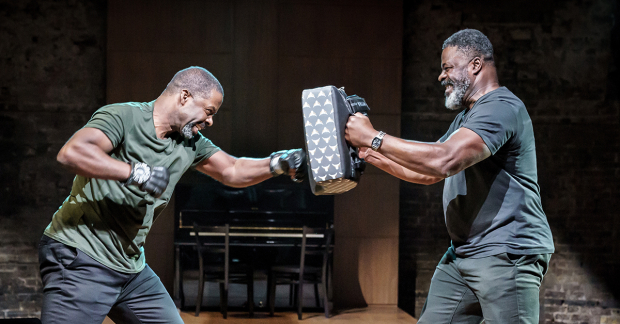 Adrian Lester and Danny Sapani in Hymn