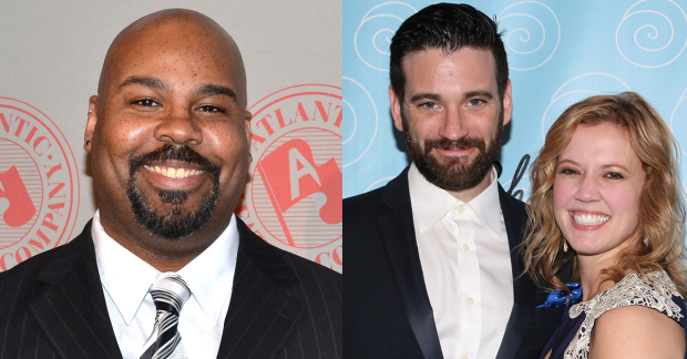 James M Iglehart, Colin Donnell and Patti Murin