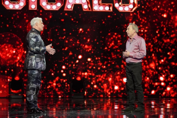 John Barrowman and Andrew Lloyd Webber