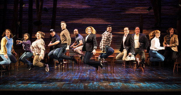 The cast of Come From Away