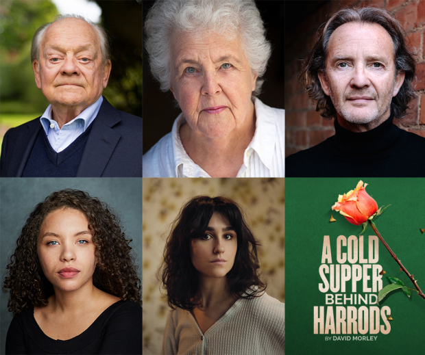 The cast of Cold Supper