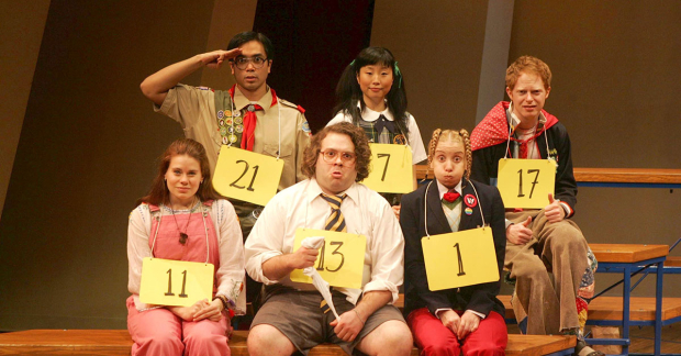 The Broadway production of The 25th Annual Putnam County Spelling Bee