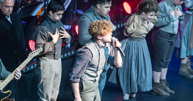 The company of the Hope Mill Theatre&#39;s Spring Awakening at the 19th Annual WhatsOnStage Awards
