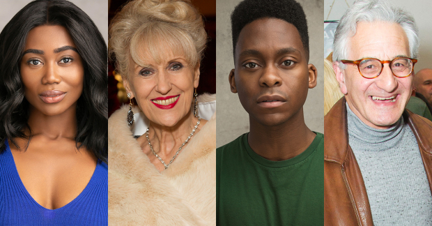 Adwoa Akoto, Anita Dobson, Tyrone Huntley and Henry Goodman