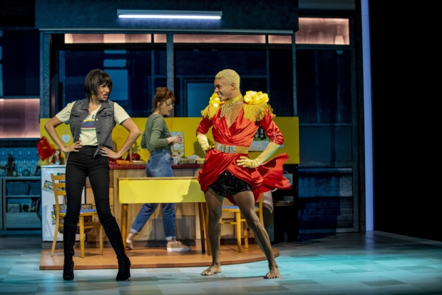 Shobna Gulati and Layton Williams in Everybody&#39;s Talking About Jamie