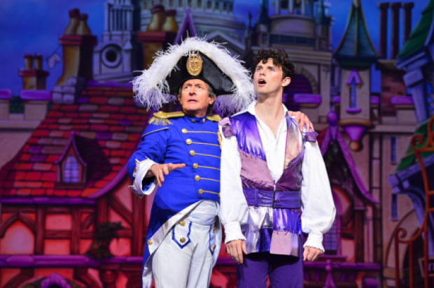 Nigel Havers and Charlie Stemp in Dick Whittington at the London Palladium (2017)