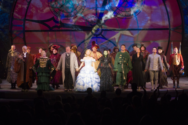 Wicked&#39;s curtain call in 2014