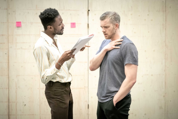Omari Douglas and Russell Tovey