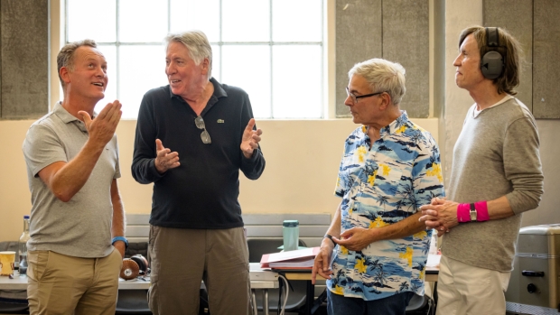 Producer Colin Ingram, Alan Silvestri, Bob Gale and Glen Ballard