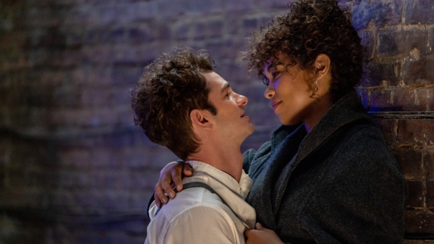 Andrew Garfield and Alexandra Shipp