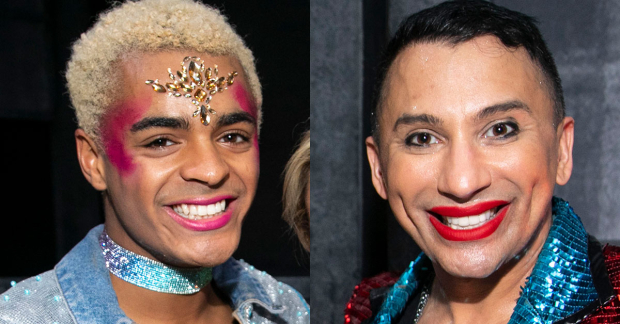 Layton Williams and Bianca Del Rio