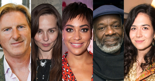 Adrian Dunbar, Tara Fitzgerald, Cush Jumbo, Joseph Marcell and Norah Lopez Holden