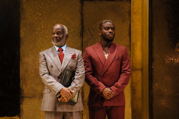 Joseph Marcell and Jonathan Ajayi