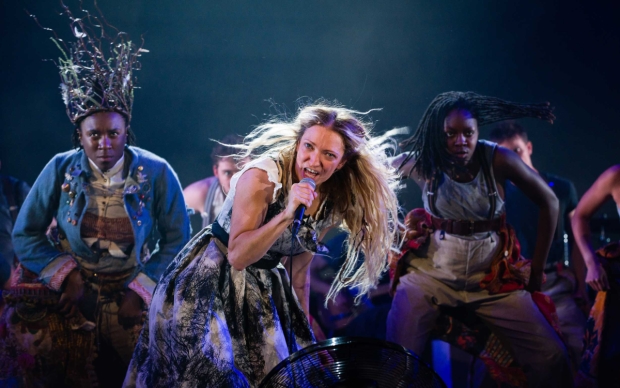 Nandi Bhebhe (The Moor), Lucy McCormick (Cathy) and Kandaka Moore (Zillah)