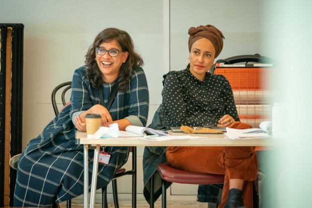 Indhu Rubasingham and Zadie Smith