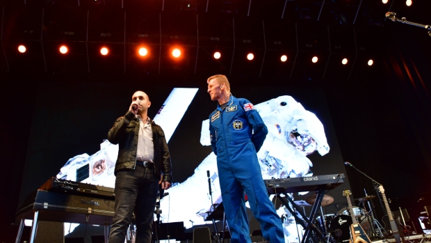 Ilan Eshkeri and Tim Peake