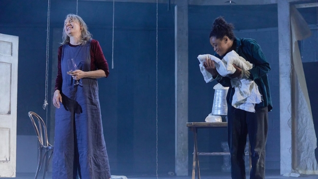 Niamh Cusack and Shannon Hayes in The Seven Pomegranate Seeds