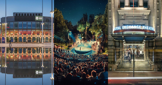 Birmingham Rep, Regent&#39;s Park Open Air Theatre and the Royal Exchange in Manchester
